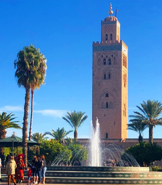 Kutubiyya Mosque In Marrakesh, Morocco